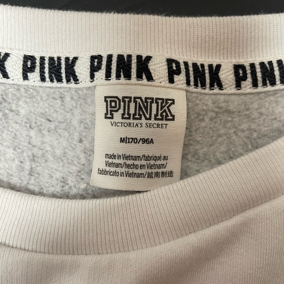Victoria’s Secret PINK Varsity Cheerleader Crewneck Sweatshirt, Size M - Picture 6 of 6